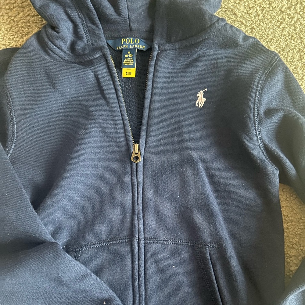 Polo by Ralph Lauren Classic Blue Kids Hoodie